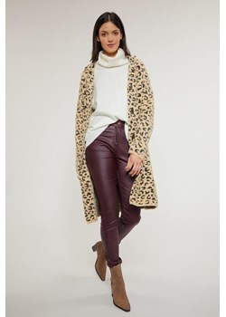 Płaszcz z wzorem w cętki ze sklepu MONNARI w kategorii Płaszcze damskie - zdjęcie 124549923