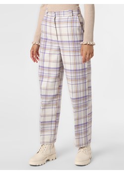 EDITED - Spodnie damskie – Anne, biały|lila|wielokolorowy|beżowy ze sklepu vangraaf w kategorii Spodnie damskie - zdjęcie 124718372