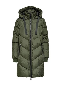 Płaszcz zimowy "Skylar" w kolorze ciemnozielonym ze sklepu Limango Polska w kategorii Kurtki damskie - zdjęcie 124867011
