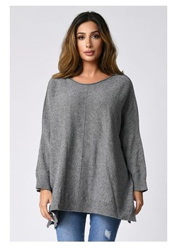 Sweter "Atlanta" w kolorze szarym ze sklepu Limango Polska w kategorii Swetry damskie - zdjęcie 124913982