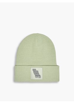 Cropp - Czapka beanie - zielony ze sklepu Cropp w kategorii Czapki zimowe damskie - zdjęcie 124945664