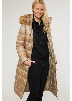 Długi płaszcz z paskiem ze sklepu MONNARI w kategorii Płaszcze damskie - zdjęcie 124949982