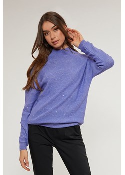 Sweter damski z cekinami ze sklepu MONNARI w kategorii Swetry damskie - zdjęcie 125043753
