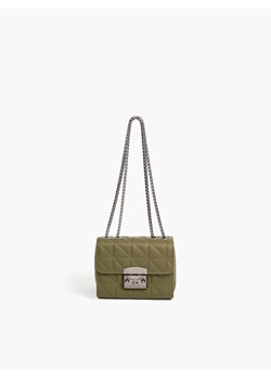 Cropp - Pikowana torebka crossbody - zielony ze sklepu Cropp w kategorii Listonoszki - zdjęcie 125212490