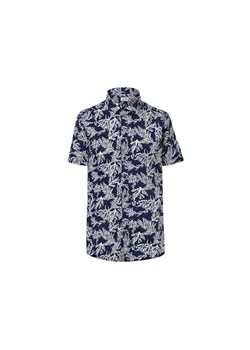 Tchibo koszula męska w abstrakcyjne wzory z krótkim rękawem 
