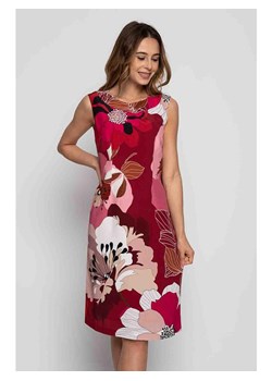 Sukienka w kolorze czerwonym ze wzorem ze sklepu Limango Polska w kategorii Sukienki - zdjęcie 125258953