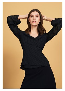 STEFANEL Koszula w kolorze czarnym ze sklepu Limango Polska w kategorii Koszule damskie - zdjęcie 125265471