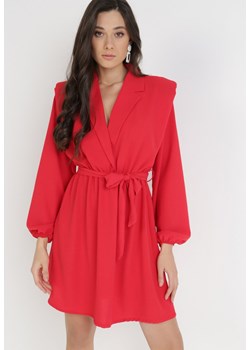 Czerwona Sukienka Gryntarish ze sklepu Born2be Odzież w kategorii Sukienki - zdjęcie 125277381