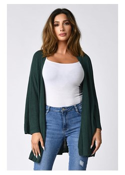 Plus Size Company Kardigan &quot;Dubai&quot; w kolorze zielonym ze sklepu Limango Polska w kategorii Swetry damskie - zdjęcie 125279174