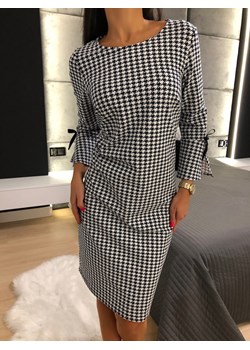 Sukienka w Pepitkę ze sklepu ModnaKiecka.pl w kategorii Sukienki - zdjęcie 125312531