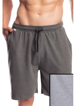 Męskie spodnie do piżamy Atlantic krótkie NMB 039 jasno szare ze sklepu bodyciao w kategorii Piżamy męskie - zdjęcie 125363263