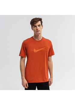 T-shirt męski Nike z krótkimi rękawami pomarańczowa 