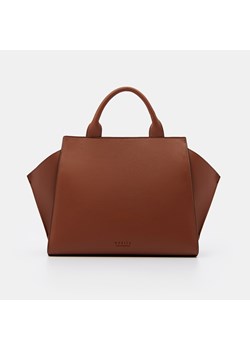 Shopper bag Mohito elegancka na ramię brązowa duża 