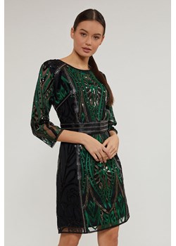 Sukienka damska z cekinami ze sklepu MONNARI w kategorii Sukienki - zdjęcie 125455950