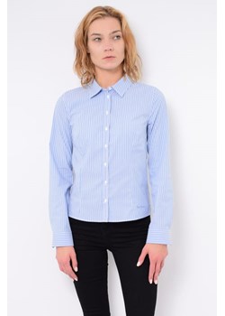 koszula damska pepe jeans pl304039 niebiesk0-biała ze sklepu Royal Shop w kategorii Koszule damskie - zdjęcie 125503651