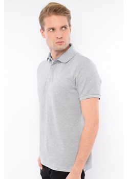 koszulka polo męska di selentino szara ze sklepu Royal Shop w kategorii T-shirty męskie - zdjęcie 125503764