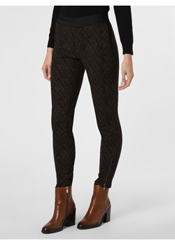 TONI Spodnie  Kobiety czarny wzorzysty ze sklepu vangraaf w kategorii Spodnie damskie - zdjęcie 125539461