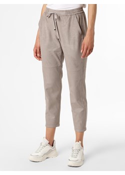 s.Oliver BLACK LABEL Spodnie Kobiety Sztuczna skóra taupe jednolity ze sklepu vangraaf w kategorii Spodnie damskie - zdjęcie 125570832