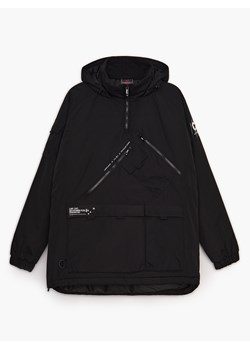 Cropp - Kurtka anorak z kapturem - czarny ze sklepu Cropp w kategorii Kurtki męskie - zdjęcie 125635634