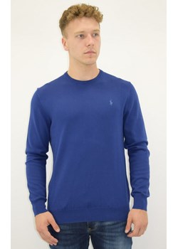 Sweter męski Ralph Lauren niebieski casual 