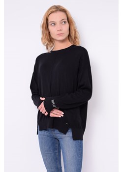 sweter damski pepe jeans pl701758 czarny ze sklepu Royal Shop w kategorii Swetry damskie - zdjęcie 125750512