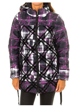 Płaszcz przejściowy w kolorze czarno-fioletowym ze sklepu Limango Polska w kategorii Kurtki damskie - zdjęcie 125778083