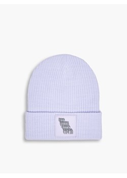 Cropp - Czapka beanie - fioletowy ze sklepu Cropp w kategorii Czapki zimowe damskie - zdjęcie 125819570