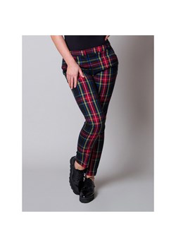 Spodnie w szkocką kratę ze sklepu Willsoor w kategorii Spodnie damskie - zdjęcie 125980694