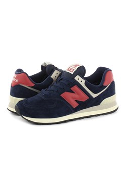 Buty sportowe męskie New Balance sznurowane  ze sklepu Office Shoes Polska w kategorii Buty sportowe męskie - zdjęcie 126079162
