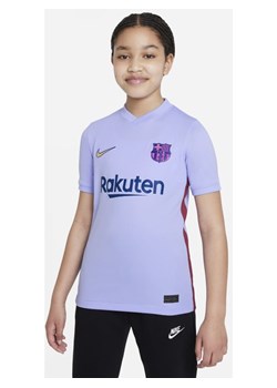 Nike t-shirt chłopięce fioletowy 