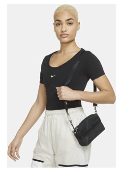 Damska torba przez ramię Nike Sportswear Futura Luxe (1 l) - Czerń ze sklepu Nike poland w kategorii Listonoszki - zdjęcie 126290113
