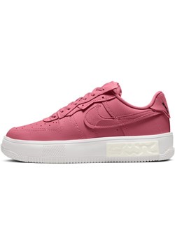 nike air force różowe zamszowe