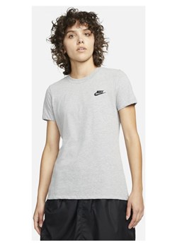 Damski T-shirt klubowy Nike Sportswear - Szary ze sklepu Nike poland w kategorii Bluzki damskie - zdjęcie 126295303