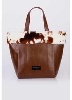 Torba z ozdobną wstawką ze sklepu MONNARI w kategorii Torby Shopper bag - zdjęcie 126368371