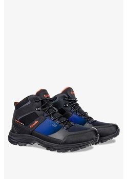 Czarne buty trekkingowe sznurowane softshell Badoxx MXC8290-W-N ze sklepu Casu.pl w kategorii Buty trekkingowe męskie - zdjęcie 126423114