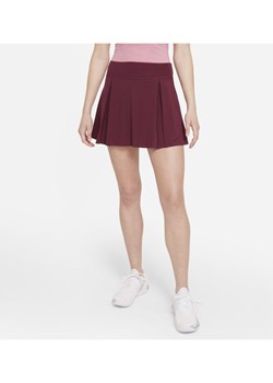 Damska spódnica do tenisa o standardowym kroju Nike Club Skirt - Czerwony ze sklepu Nike poland w kategorii Spódnice - zdjęcie 126457512