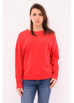 bluza damska tommy hilfiger ww0ww29380 czerwona ze sklepu Royal Shop w kategorii Bluzy damskie - zdjęcie 126873852