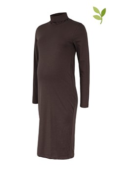 Ciążowa sukienka "Sia" w kolorze ciemnobrązowym ze sklepu Limango Polska w kategorii Sukienki ciążowe - zdjęcie 126905232