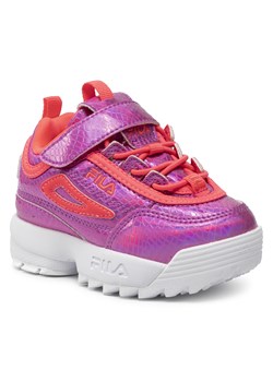 Sneakersy FILA - Disruptor E Infants F 1011418.81A Iridescent/Diva Pink ze sklepu eobuwie.pl w kategorii Buty sportowe dziecięce - zdjęcie 127072093