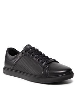 Sneakersy Wojas - 10035-51 Czarny ze sklepu eobuwie.pl w kategorii Trampki męskie - zdjęcie 127072274