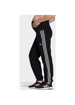 Spodnie damskie ciążowe Essentials Cotton 3-Stripes Adidas ze sklepu SPORT-SHOP.pl w kategorii Spodnie ciążowe - zdjęcie 127171010