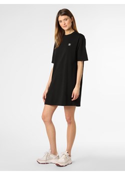 adidas Originals Sukienka damska Kobiety Bawełna czarny jednolity ze sklepu vangraaf w kategorii Sukienki - zdjęcie 127194382