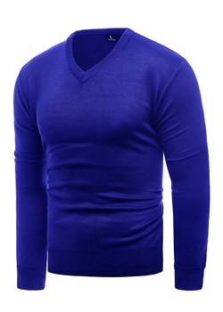 bluza /sweter męski 2200a - indigo ze sklepu Risardi w kategorii Swetry męskie - zdjęcie 127216984