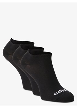 adidas Performance Damskie skarpety do obuwia sportowego pakowane po 3 szt. Kobiety Bawełna czarny jednolity ze sklepu vangraaf w kategorii Skarpetki damskie - zdjęcie 127224553