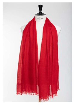 AUTHENTIC CASHMERE Kaszmirowy szal w kolorze czerwonym - (D)185 x (S)85 cm ze sklepu Limango Polska w kategorii Szaliki i chusty damskie - zdjęcie 127303490
