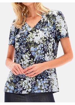 Bluzka w drobne kwiaty Potis & Verso TRESOR ze sklepu Eye For Fashion w kategorii Bluzki damskie - zdjęcie 127371974