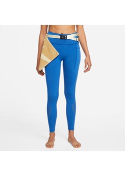 Legginsy damskie Nike x MMW - Niebieski ze sklepu Nike poland w kategorii Spodnie damskie - zdjęcie 127402942