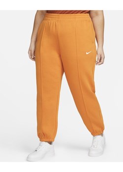 Damskie spodnie z dzianiny Nike Sportswear Trend (duże rozmiary) - Brązowy ze sklepu Nike poland w kategorii Spodnie damskie - zdjęcie 127451184