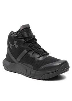 Buty UNDER ARMOUR - Ua Micro G Valsetz Mid 3023741-001 Blk/Blk ze sklepu eobuwie.pl w kategorii Buty trekkingowe męskie - zdjęcie 127467654
