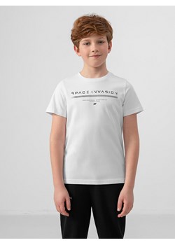 T-shirt chłopięce 4F bawełniany 